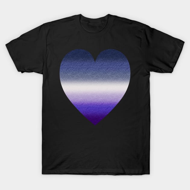 Butch Pride Heart T-Shirt by JustGottaDraw